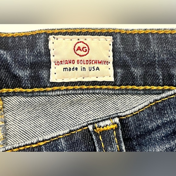 AG Adriano Goldschmied Women’s Distressed Blue Jeans Size 26R - Picture 5 of 16